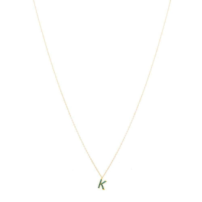 Roslyn Initial Necklace by Jonesy Wood