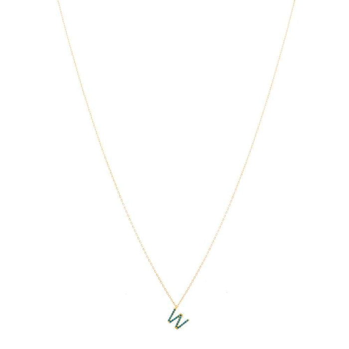 Roslyn Initial Necklace by Jonesy Wood