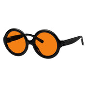 eyekeeper.com Round 100% Blue Light Blocking Orange Glasses Metalless Screwless R2313-B98 Eyeglasses