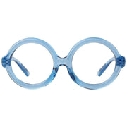 eyekeeper.com Round 30% Blue Light Blocking Metalless Screwless Glasses R2313-B15 Eyeglasses