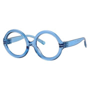 eyekeeper.com Round 30% Blue Light Blocking Metalless Screwless Glasses R2313-B15 Eyeglasses
