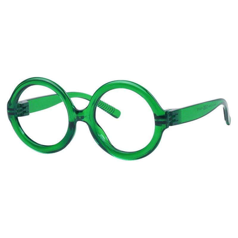 eyekeeper.com Round 30% Blue Light Blocking Metalless Screwless Glasses R2313-B15 Eyeglasses