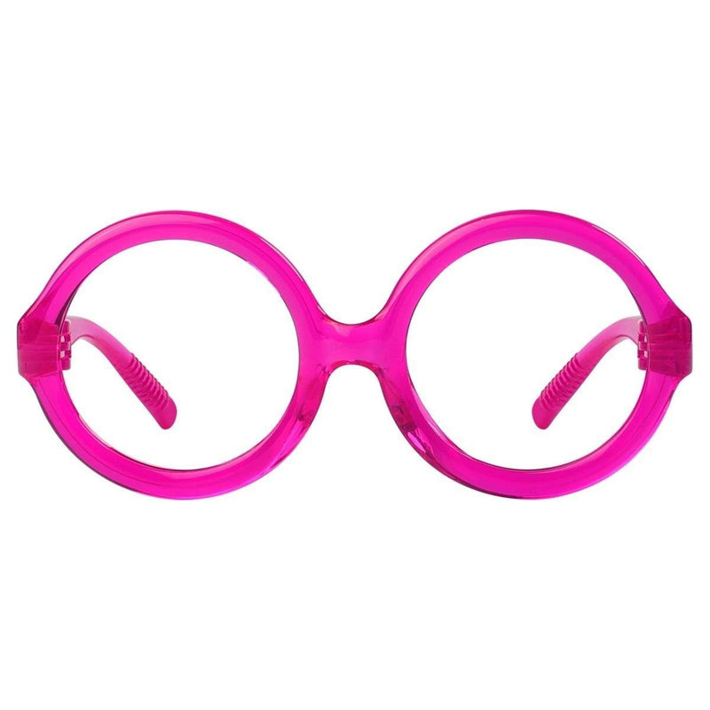 eyekeeper.com Round 30% Blue Light Blocking Metalless Screwless Glasses R2313-B15 Eyeglasses