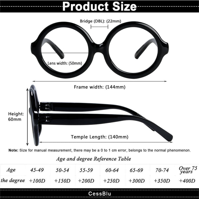 eyekeeper.com Round 30% Blue Light Blocking Metalless Screwless Glasses R2313-B15 Eyeglasses