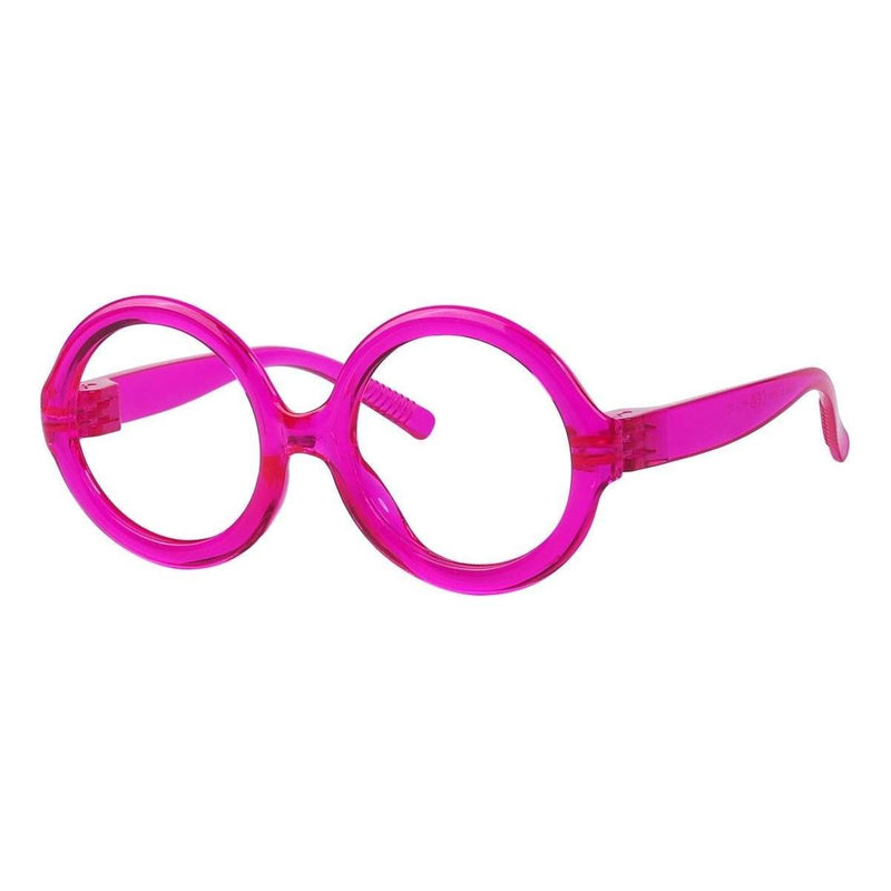 eyekeeper.com Round 30% Blue Light Blocking Metalless Screwless Glasses R2313-B15 Eyeglasses