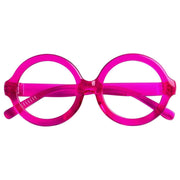 eyekeeper.com Round 30% Blue Light Blocking Metalless Screwless Glasses R2313-B15 Eyeglasses