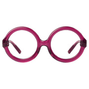 eyekeeper.com Round 30% Blue Light Blocking Metalless Screwless Glasses R2313-B15 Eyeglasses