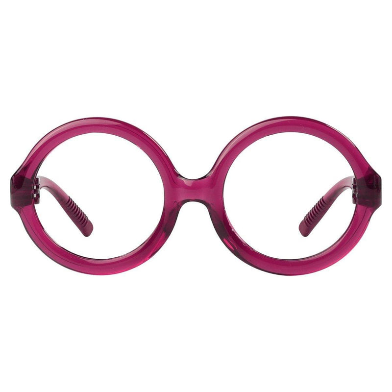 eyekeeper.com Round 30% Blue Light Blocking Metalless Screwless Glasses R2313-B15 Eyeglasses