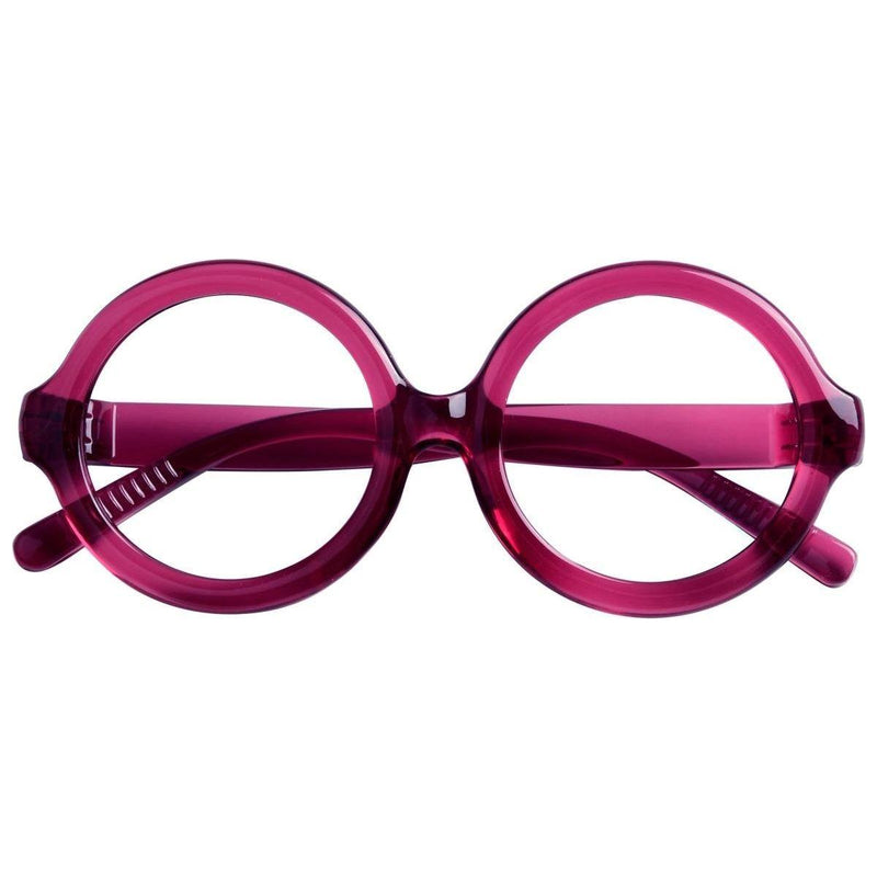 eyekeeper.com Round 30% Blue Light Blocking Metalless Screwless Glasses R2313-B15 Eyeglasses