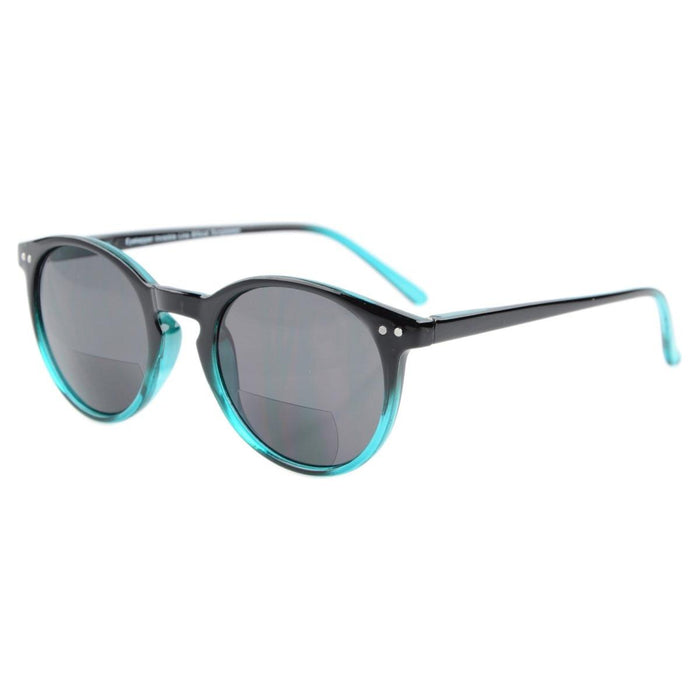 Eyekeeper.Com - Round Bifocal Reading Sunglasses S005