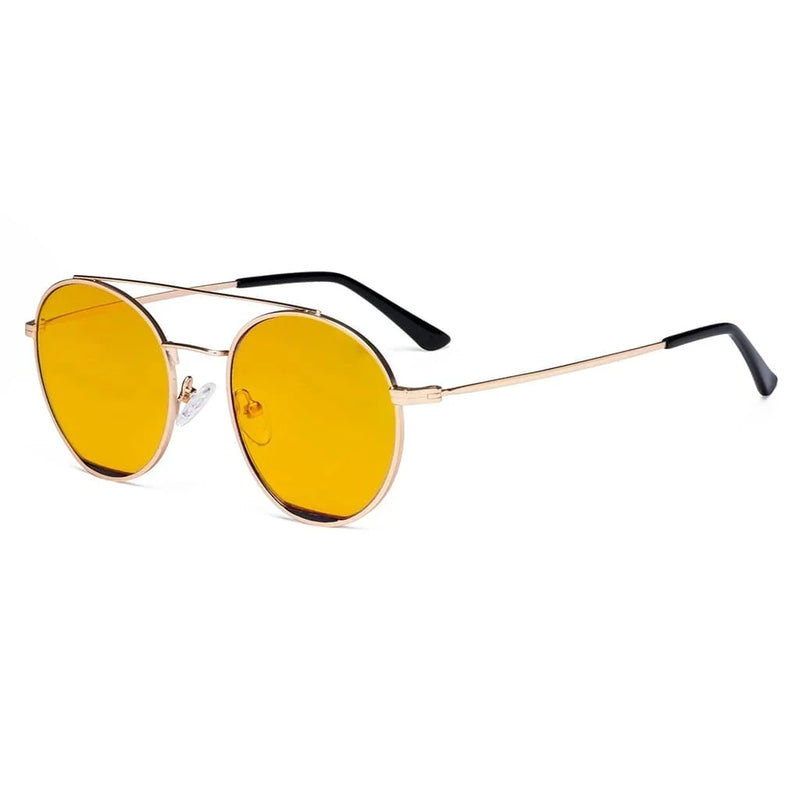 eyekeeper.com Round Blue Light Blocking Eyeglasses LX19029-BB90 Eyeglasses