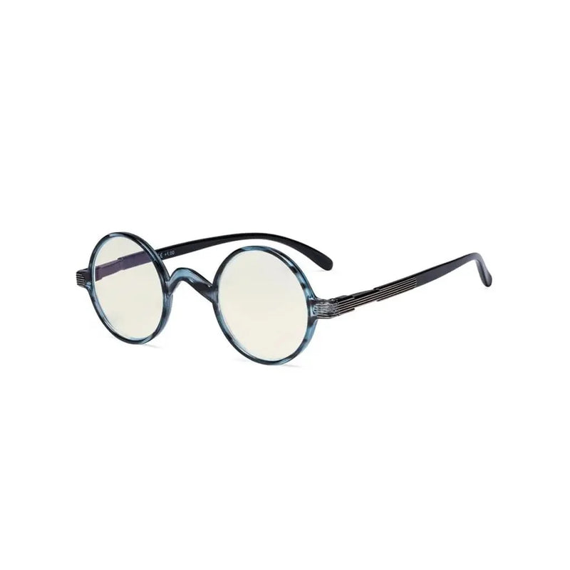 eyekeeper.com Round Blue Light Filter Readers UVR077BX Eyeglasses