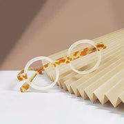 eyekeeper.com Round Reading Glasses with Tortoise Temples Unique Fun Readers R2007Z Eyeglasses