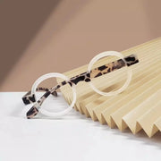 eyekeeper.com Round Reading Glasses with Tortoise Temples Unique Fun Readers R2007Z Eyeglasses