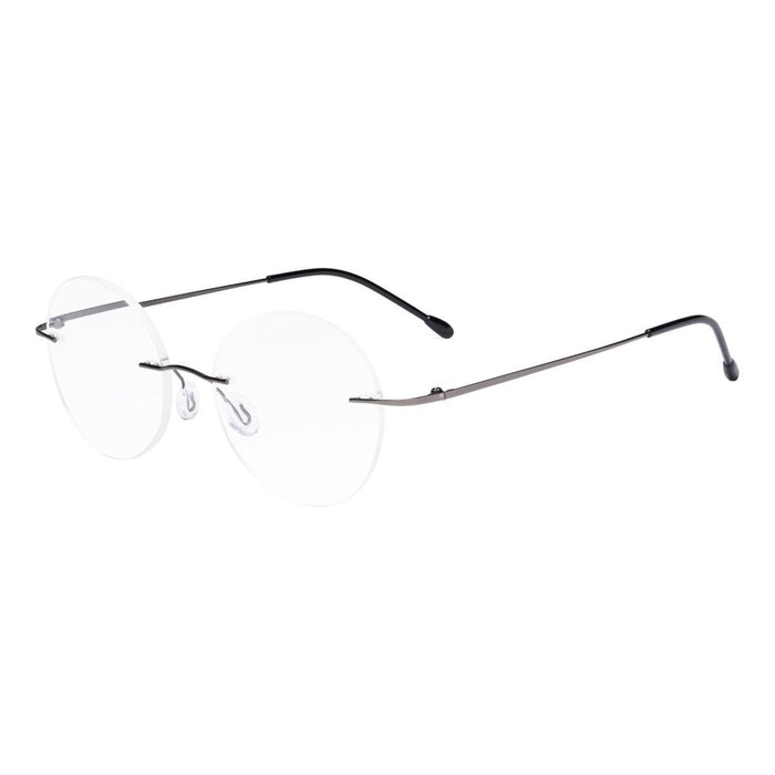 Eyekeeper.Com - Round Rimless Reading Glasses Rwk9910