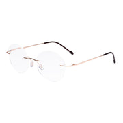 eyekeeper.com Round Rimless Reading Glasses RWK9910 Eyeglasses