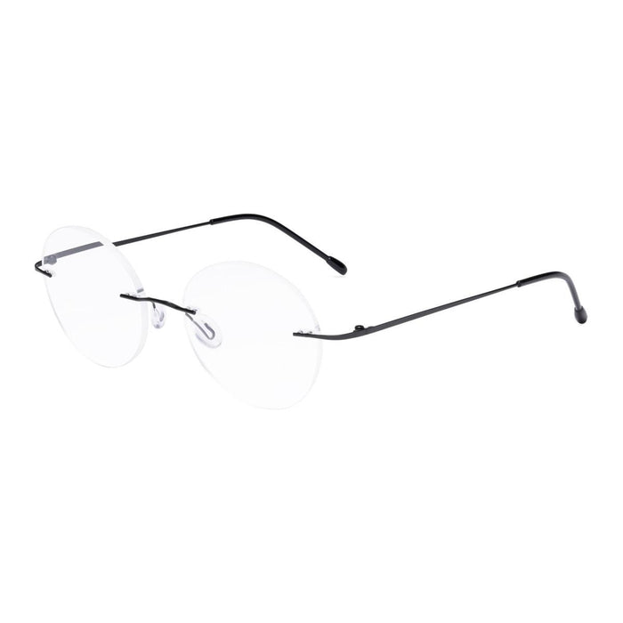 Eyekeeper.Com - Round Rimless Reading Glasses Rwk9910