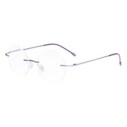 eyekeeper.com Round Rimless Reading Glasses RWK9910 Eyeglasses
