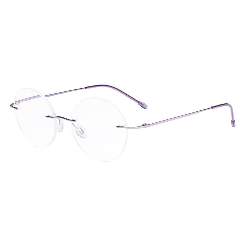 eyekeeper.com Round Rimless Reading Glasses RWK9910 Eyeglasses
