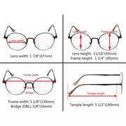eyekeeper.com Round Vintage Reading Glasses Full Rim R15044 Eyeglasses