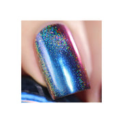 UberChic Beauty Chameleon Holographic Nail Powder: Royalty Suits Me Powder