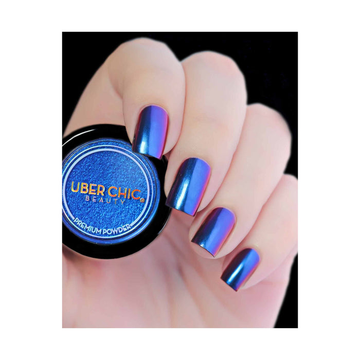 Uberchic Beauty Chameleon Nail Powder: Royalty Suits Me