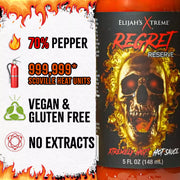 Elijah's Xtreme Regret Reserve Hot Sauce Hot Sauce