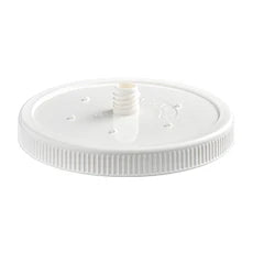 Medisca Samix Replacement Lids, White, 1000 mL Jar Size (Case of 100) Science & Laboratory