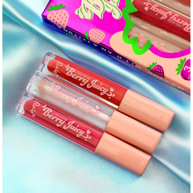 Rude Cosmetics Berry Juicy Lip Gloss Set Lip Gloss