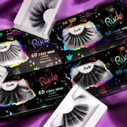 Rude Cosmetics Essential Faux Mink 6D Lashes False Eyelashes