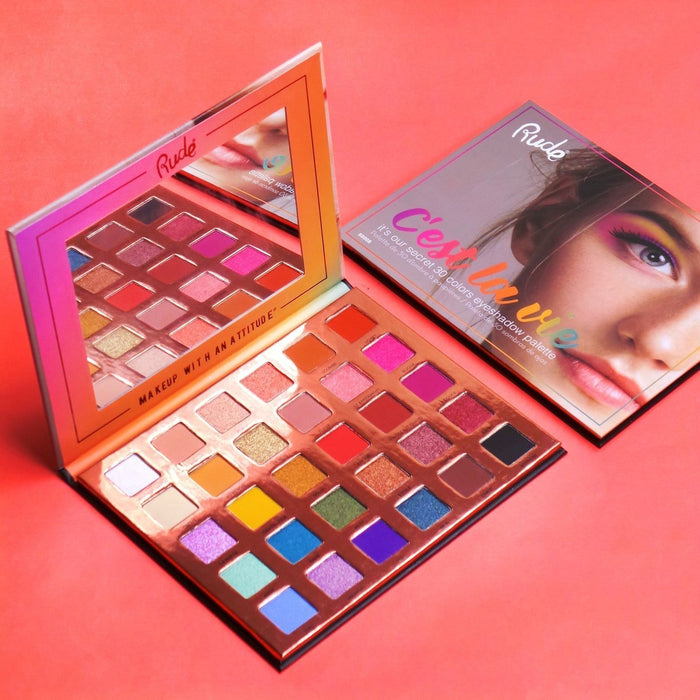 Rude Cosmetics - Rude Cosmetics - C'est La Vie 30 Eyeshadow Palette