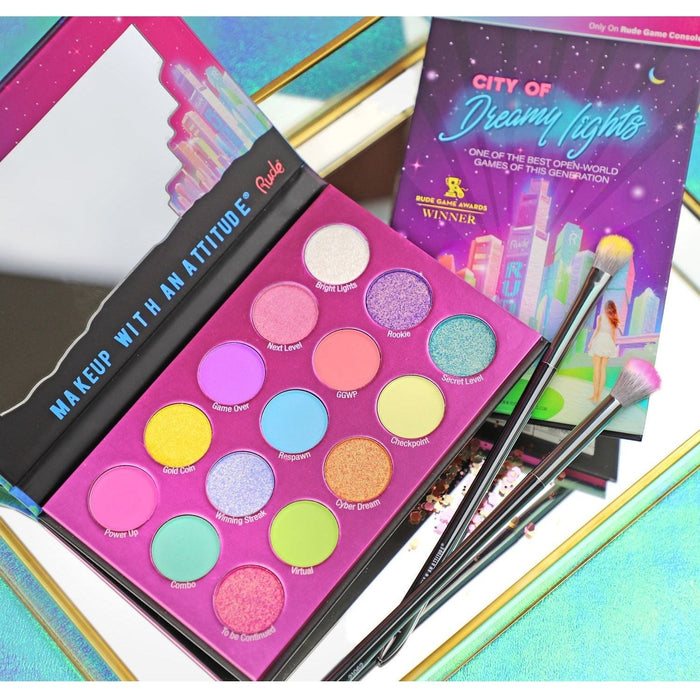 Rude Cosmetics - Rude Cosmetics - City of Dreamy Lights Pastel Eyeshadow Palette