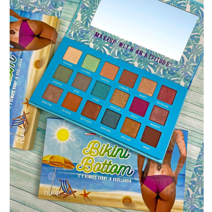 Rude Cosmetics - Rude Cosmetics - Bikini Bottom 18 Eyeshadow Palette