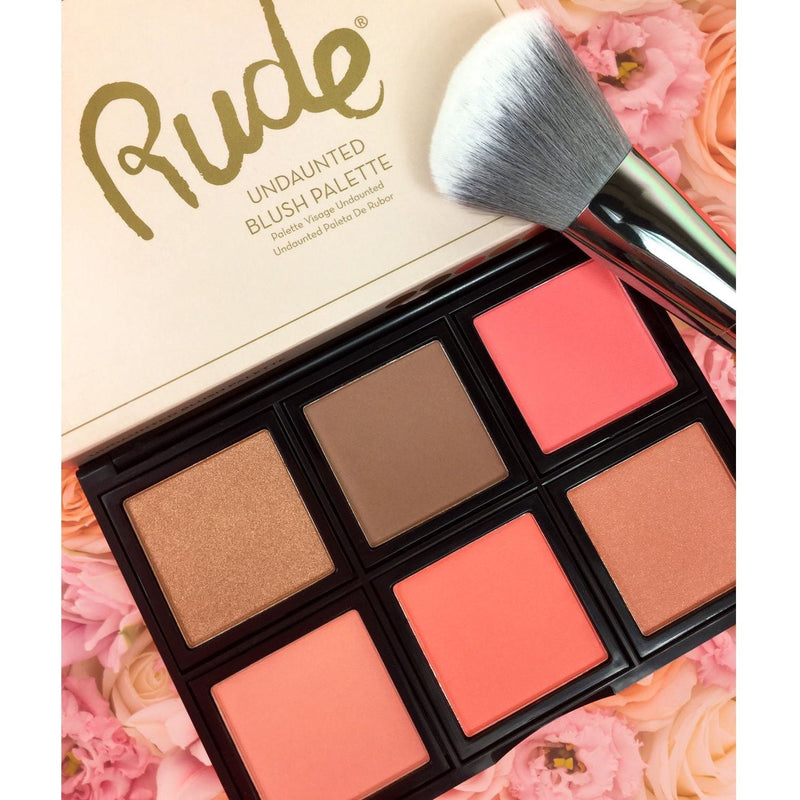 Rude Cosmetics Undaunted Blush Palette Face Palettes