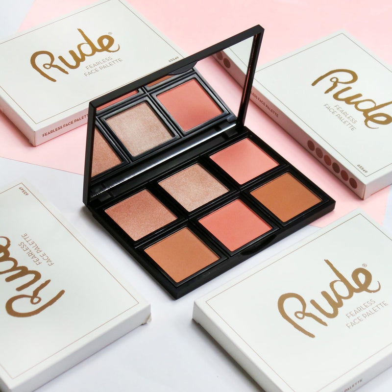Rude Cosmetics Fearless Face Palette Face Palettes