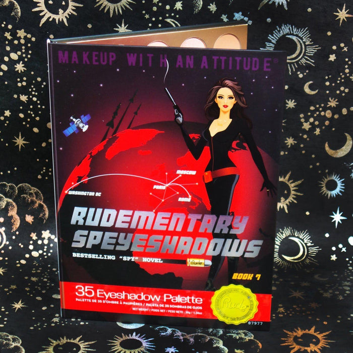 Rude Cosmetics - Rude Cosmetics - Rudementary Speyeshadows 35 Eyeshadow Palette - Book 7