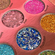 Rude Cosmetics Sin of Glittony Glitter Palette Eyeshadow Palette