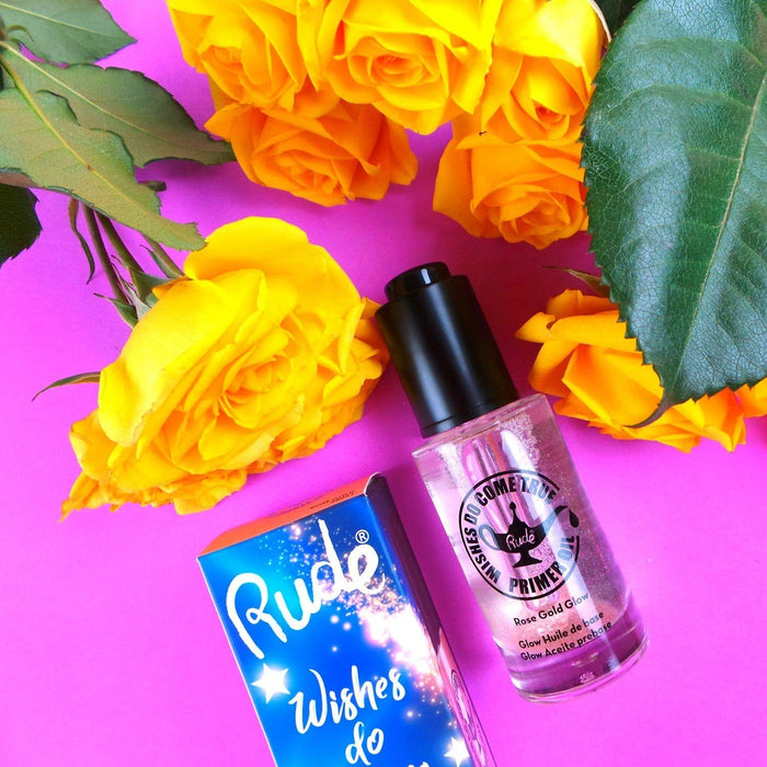 Rude Cosmetics - Rude Cosmetics - Wishes Do Come True Glow Primer Oil - Rose Gold