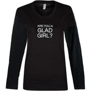 GladGirl "Are You A GladGirl?" T-Shirt Marketing