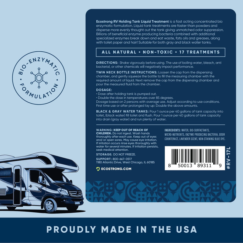 EcoStrong RV Holding Tank Treatment Liquid - Lavender RV > Holding Tank Treatment