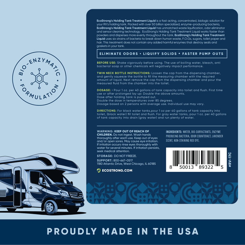 EcoStrong RV Holding Tank Treatment Liquid - Citrus RV > Holding Tank Treatment