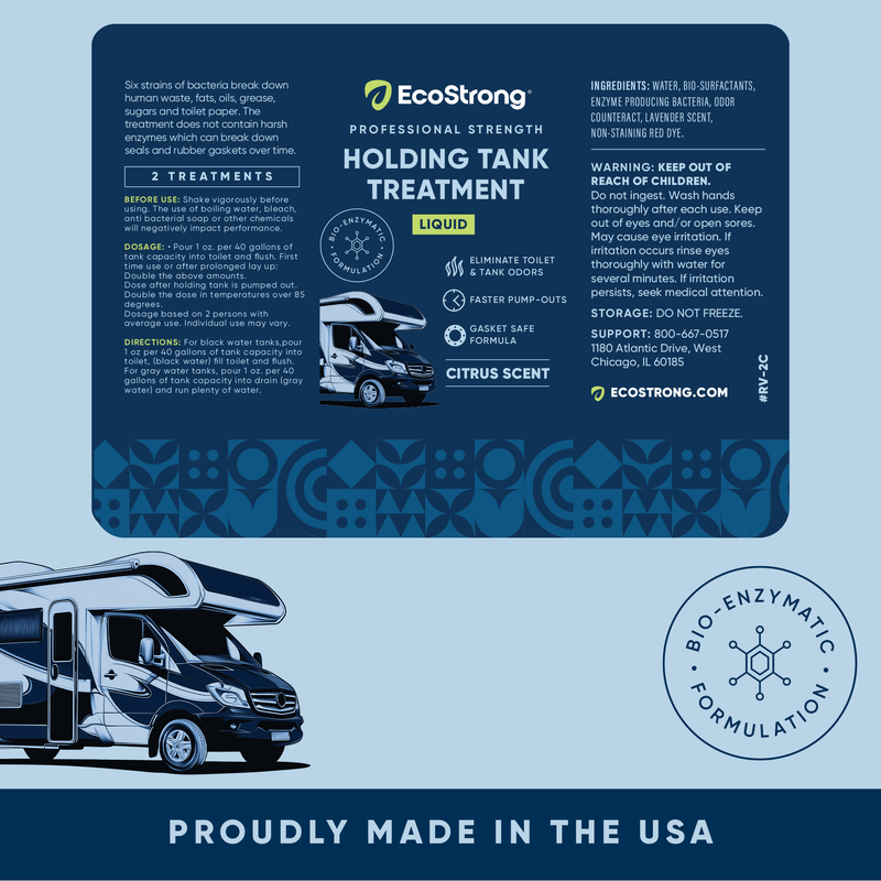 EcoStrong RV Holding Tank Treatment Liquid - Citrus RV > Holding Tank Treatment