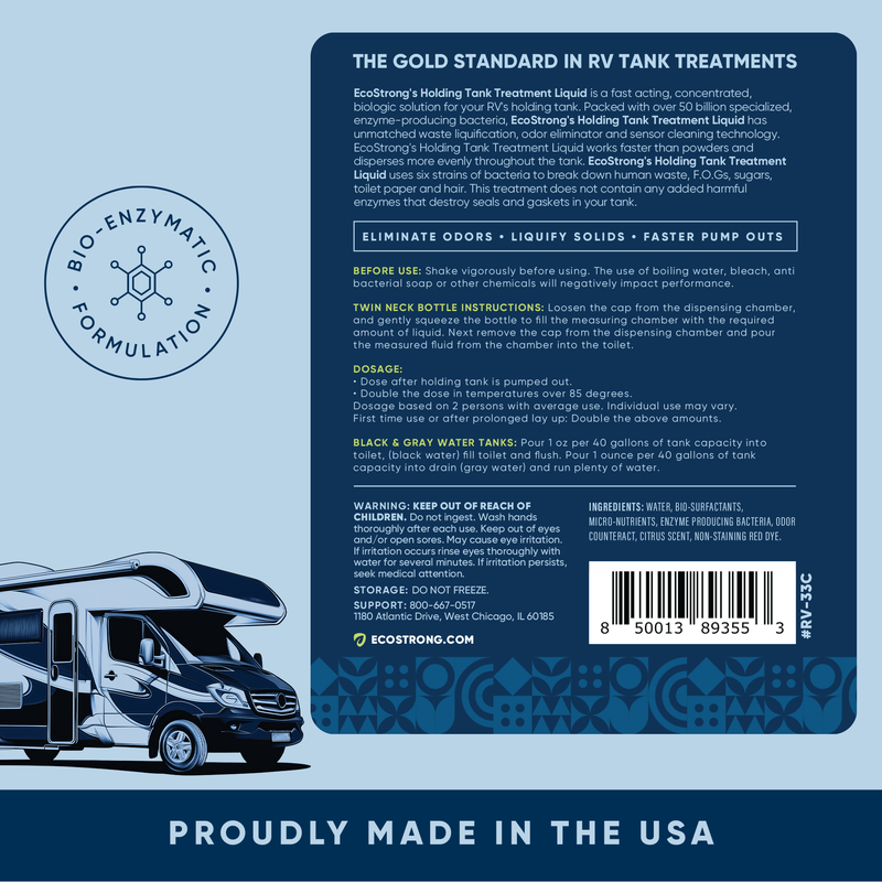 EcoStrong RV Holding Tank Treatment Liquid - Citrus RV > Holding Tank Treatment