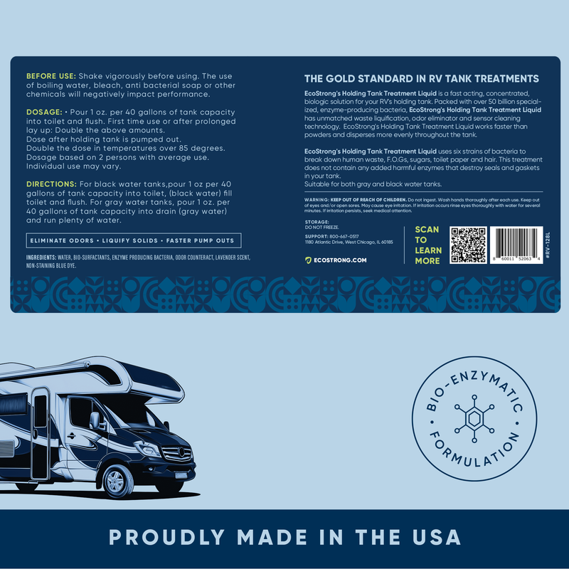 EcoStrong RV Holding Tank Treatment Liquid - Lavender RV > Holding Tank Treatment