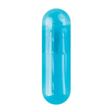 Medisca Capsugel Coni-Snap Hard Gelatin Capsules | Size #1 | Aqua Blue/Aqua Blue (1,000 Count) Medical Supplies