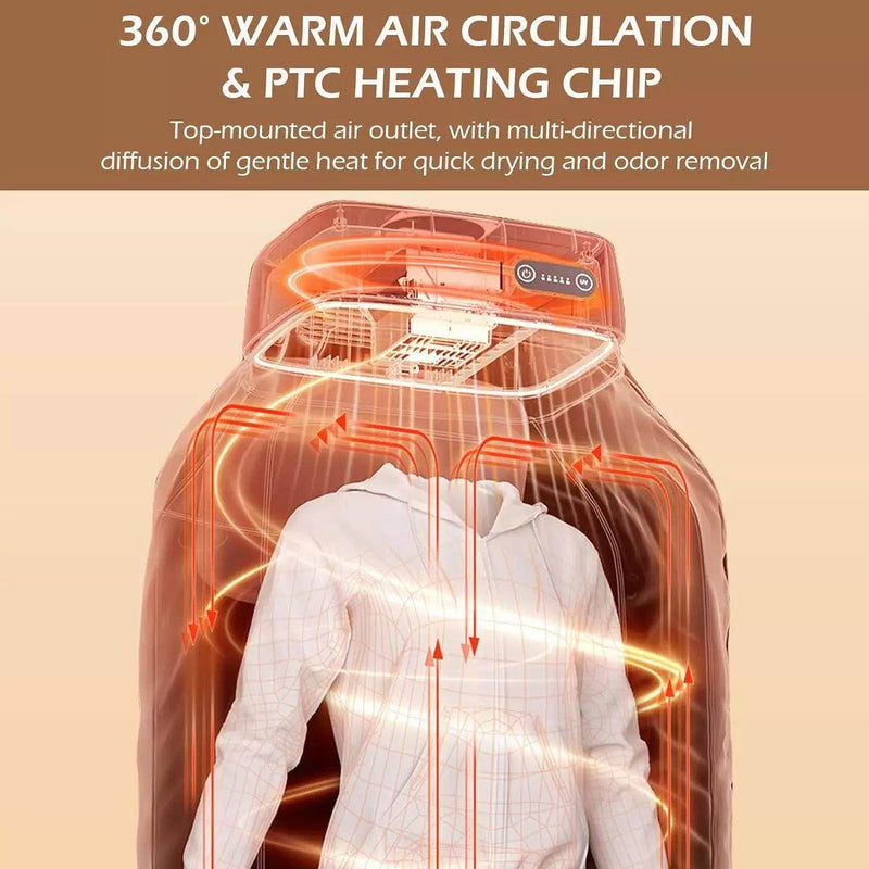 SmartPursue™ Portable Clothes Dryer for Apartments Cloth Dryer