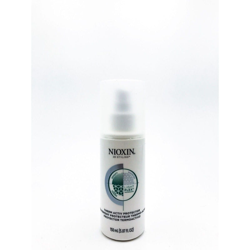VIP Extensions Nioxin 3D Styling Therm Active Heat Protector Spray, 5.07 oz Heat Protectant White Smoke