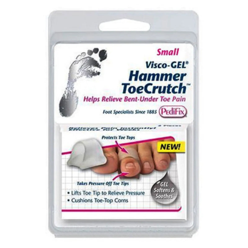 Visco-Gel Visco-Gel Hammer ToeCrutch - 2 Pieces Small Foot Care Product White Smoke