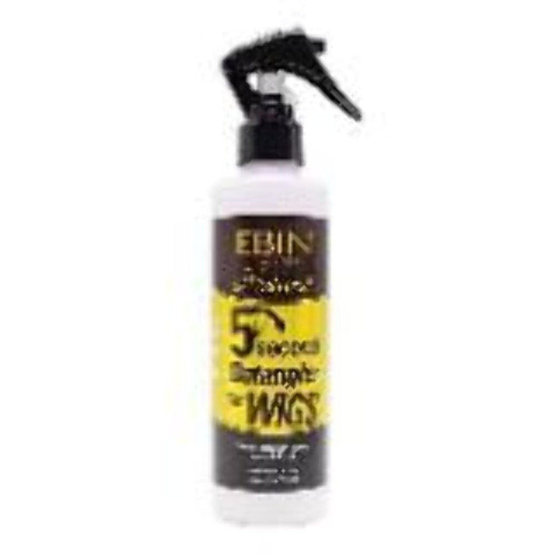 VIP Extensions EBIN New York Natural 5 Second Detangler for Wigs & Weave Leave-In Conditioner White Smoke