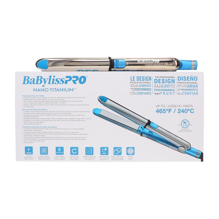 Babylisspro Nano Titanium Prima 3100 Flat Iron 1" #Bnt3100Tuc